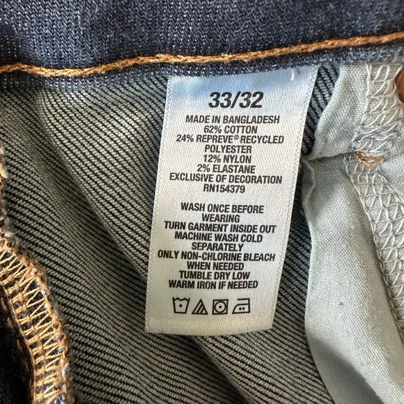 AeropostaleMen's Skinny Blue Distressed Jeans size 33x32